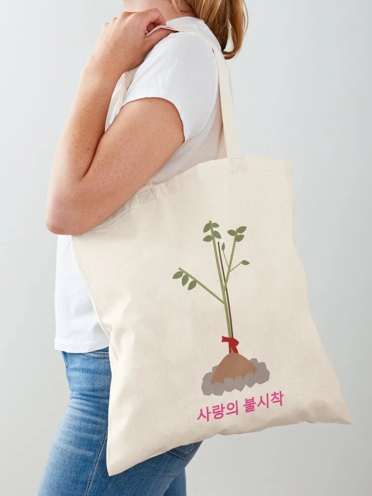 Crash Landing On You - Korean Tote Bag shoping bag cute pouch bag Canvas Tote