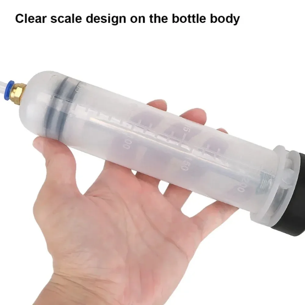 200cc Car Oil Change Brake Bleeder Fluid Extractor Pump Universal Syringe for Truck Motorcycle