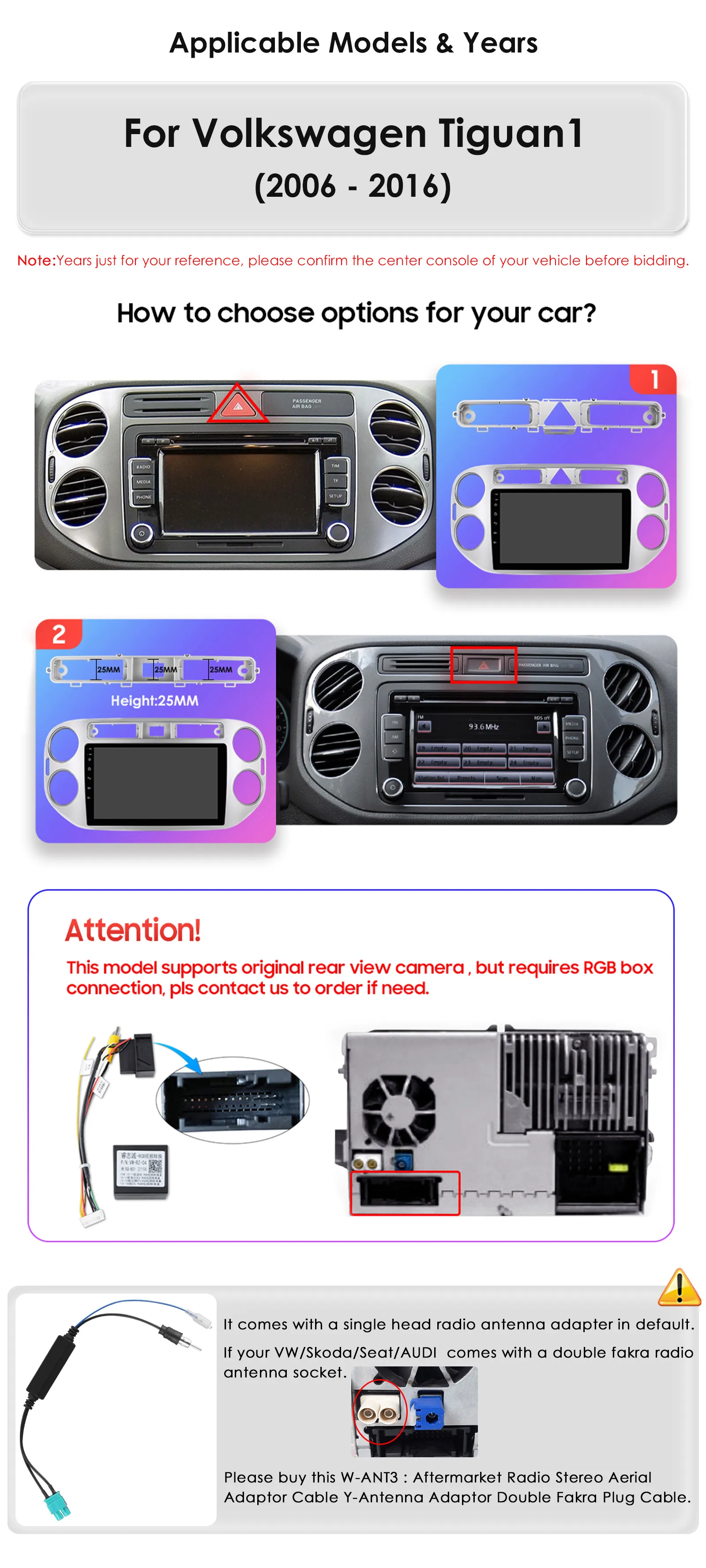 9'' AI Intelligent System Car Radio for VW Volkswagen Tiguan 1 NF GPS Wireless CarPlay Android Auto 4G 2 Din 2din Autoradio WIFI