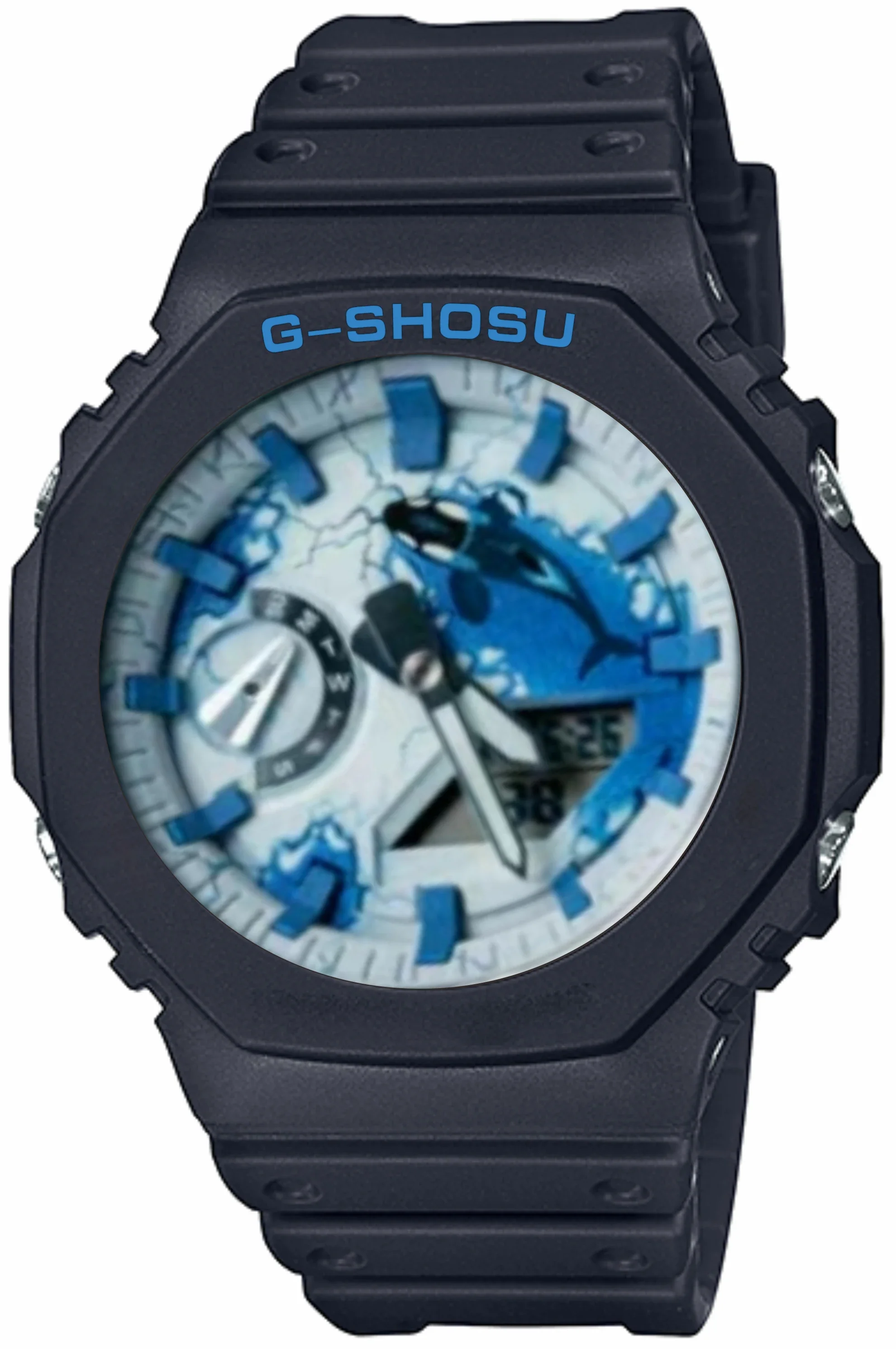 ساعة رياضية إلكترونية للجنسين كاملة الوظائف بالتوقيت العالمي LED مصباح رفع يدوي تلقائي بشاشة عرض مزدوجة من سلسلة البلوط