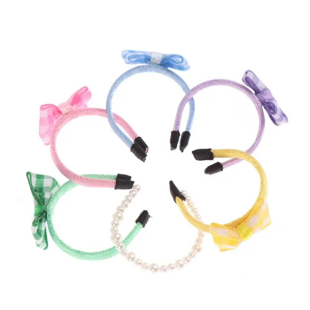 1Pcs 1/12 Dollhouse Accessories ob11 Handmade DIY Miniature Dolls Hair Accessories Headdress Dolls Boutique Decorations
