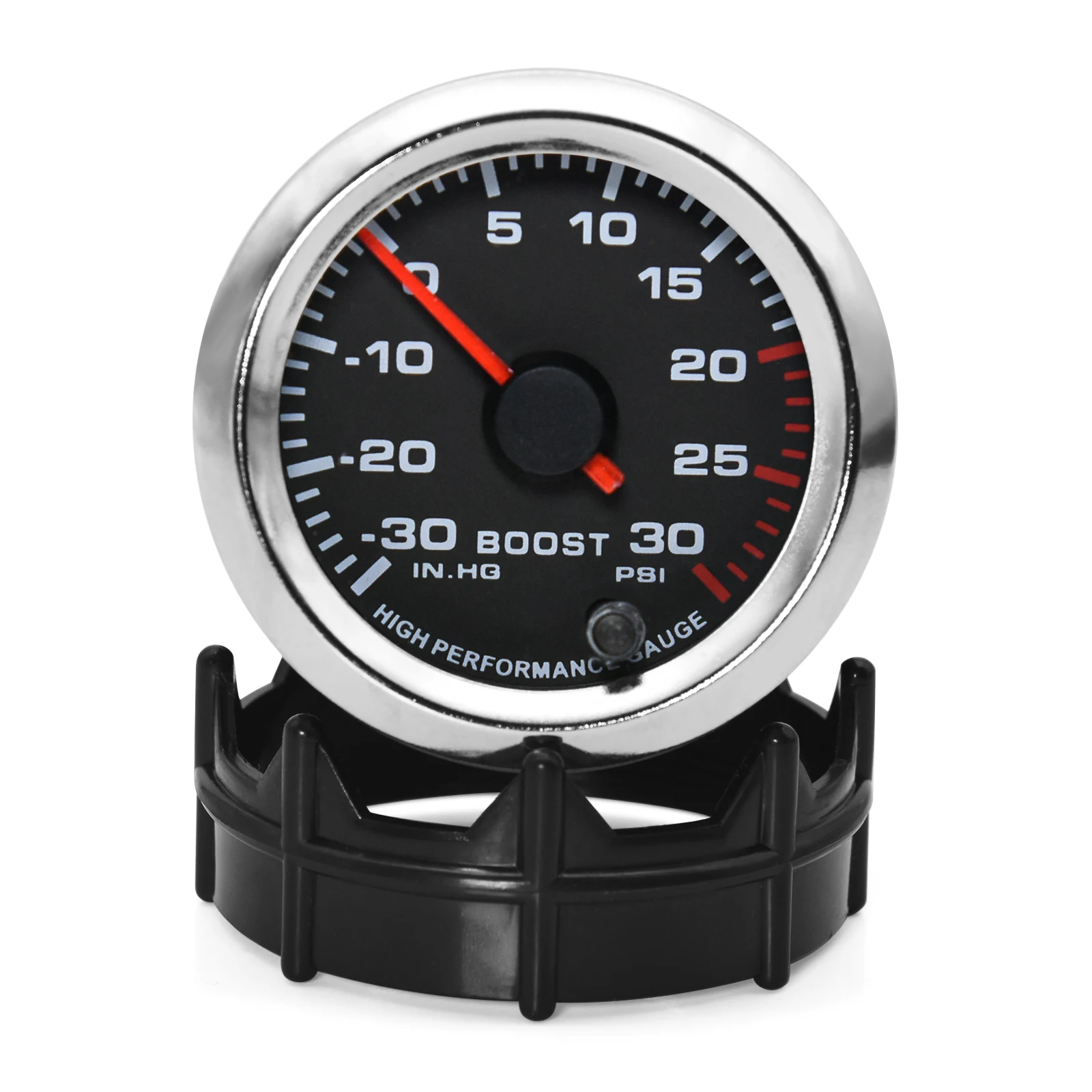 7 Color BackLight Boost Gauge with Sensor -30~30 PSI 2