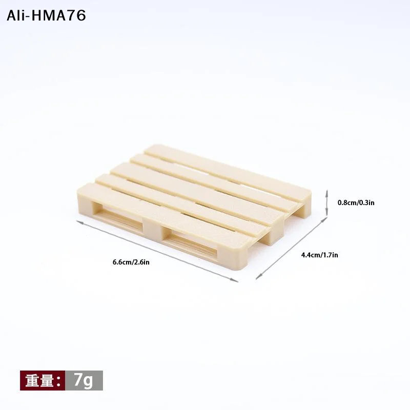 【HA76】【Ua】【Au】2Pcs/Set 1/12 Dollhouse Miniature Simulation Transporter and Tray Toy Set For Kids Gift