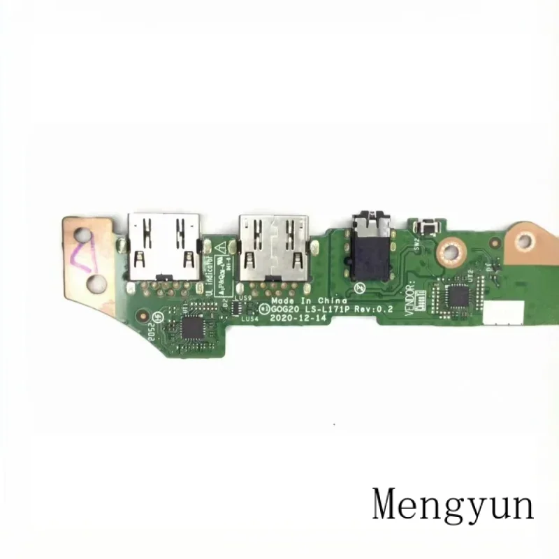 For Lenovo IdeaPad gaming 3-15ach6 gog20 audio USB board switch button board LS-L171P
