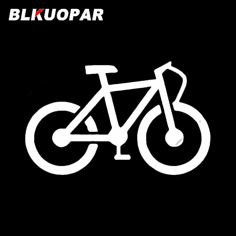 BLKUOPAR Bicycle Exercise Car Stickers Sunscreen Decals Funny Assessoires Motorcycle Helmet Campervan Personality Scratch-Proof