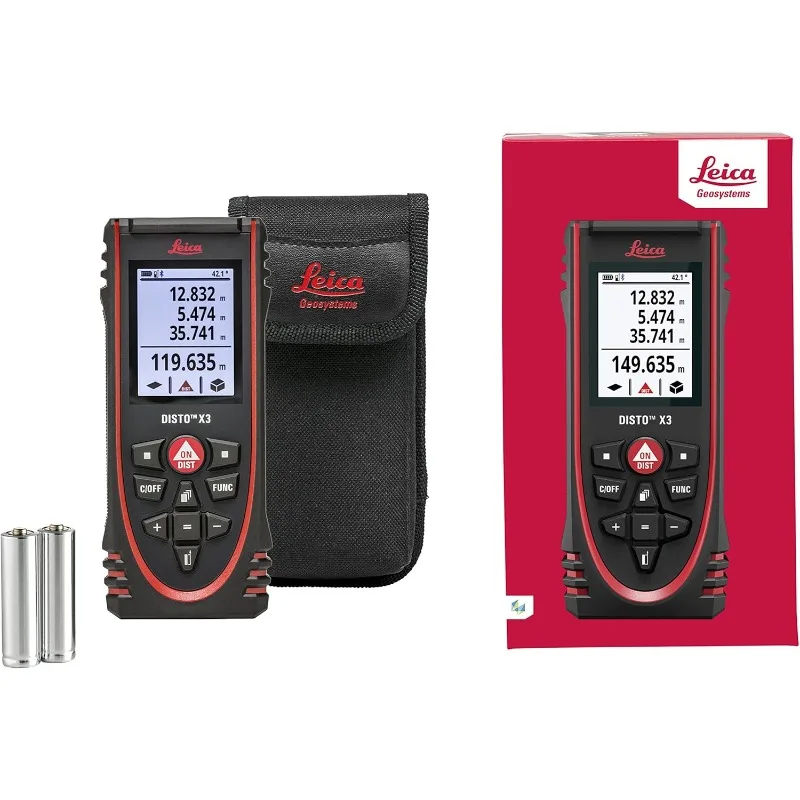 

Геосистемы, инструменты США, лазерный дальномер LEIAD 850834 Leica Disto x3