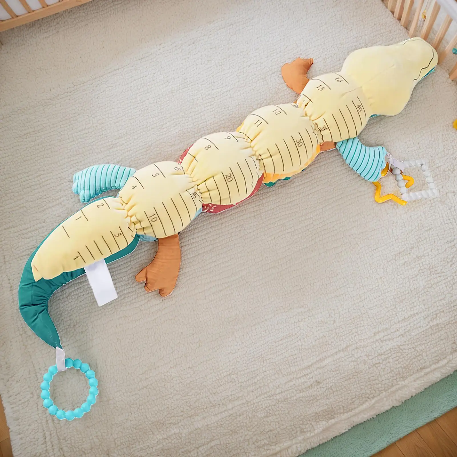 Jouets musicaux pour tout-petits, animaux Crocodile en peluche, hochet froissé, jouets de dentition pour filles et garçons, anniversaires d'intérieur pour la maison