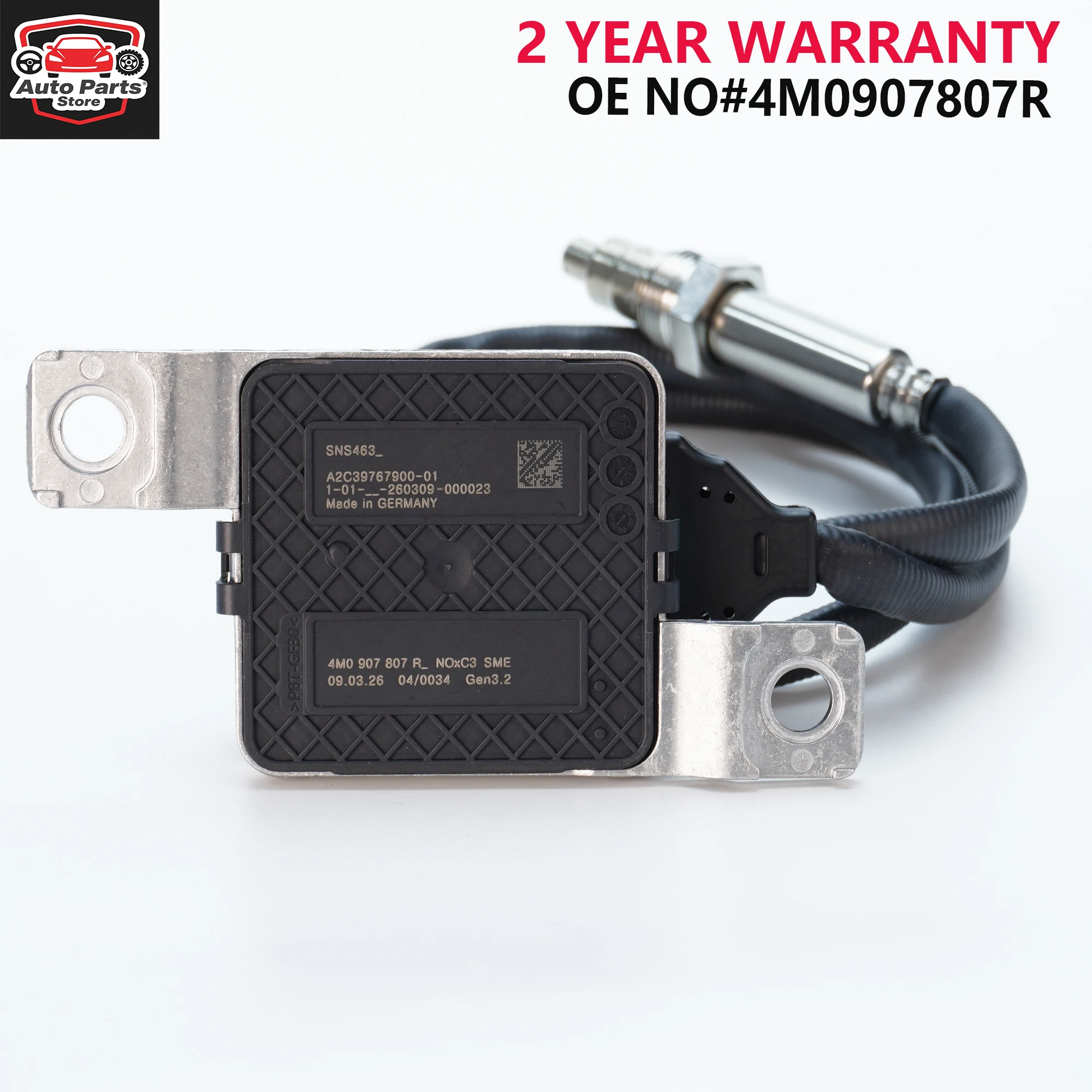 

4M0907807R New Nitrogen Oxide Sensor For VW TOUAREG CR7 3.0/4.0 V8 TDI 4motion 2017-ON