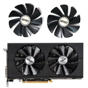 Grafik kartının fanı, DC jakı, 95mm, CF1015H12D, Soğutucu GPU-Sapphire Radeon RX 470, 480, 580, 570, RX580, RX480, RX580, 570 8 en çok satılan ekran kartı rx 470-no. 7