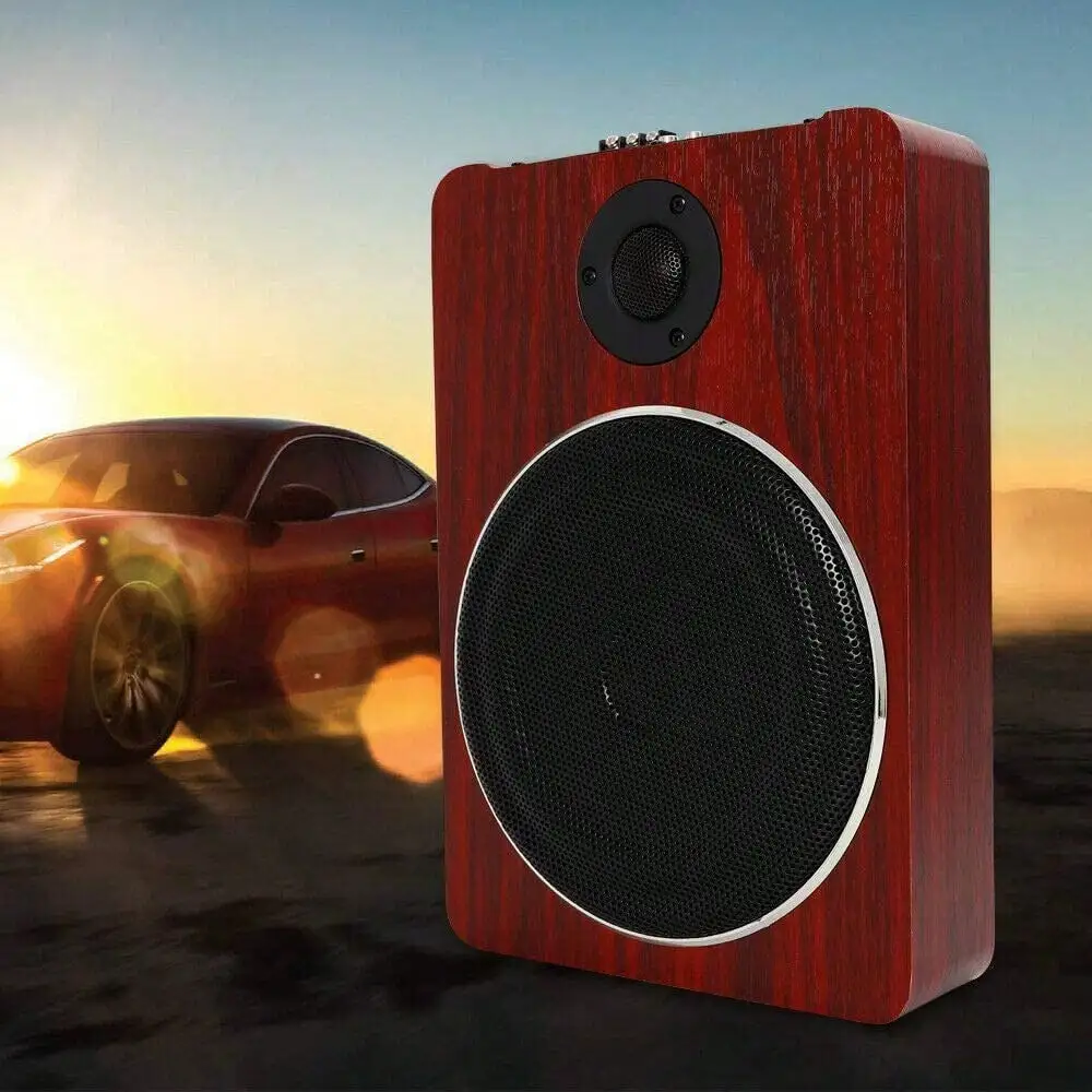 

8'' Under-Seat Car Subwoofer Powered Bass Amplifier Slim Enclosure Sub Kits 600W