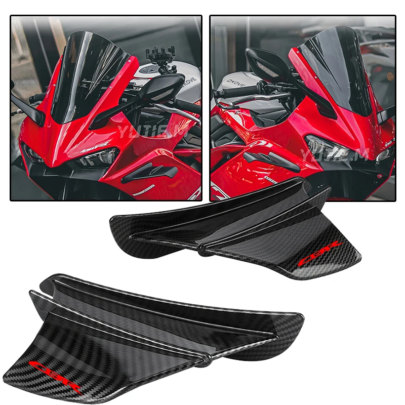 

Подходит для CB650R CB1000 CB1000R CBR1100 CBR600RR CBR900RR CBR 600RR/1000RR мотоцикла Winglet аэродинамический комплект крыльев спойлер