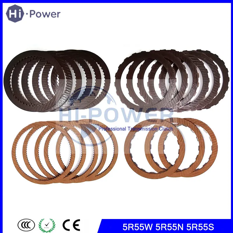 

5R55W 5R55N 5R55S Automatic Transmission Clutch Friction Plates For Ford Jaguar Lincoln Car Accessories Gearbox Repair Discs