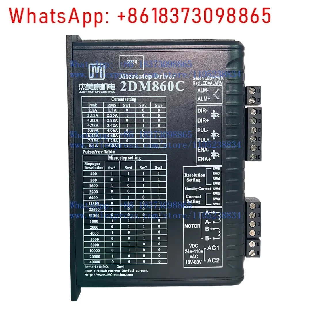 controlador-de-motor-paso-a-paso-bifasico-2dm860c-controlador-de-motor-57-86-entrada-de-voltaje-ca-y-cc