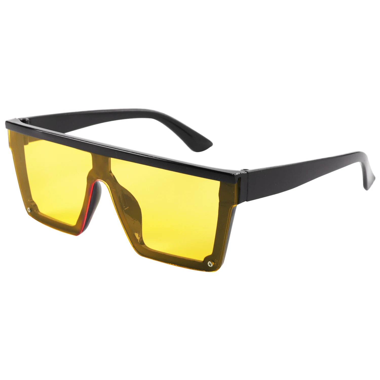 Damen Sonnenbrille übergroße Rahmen Sonnenbrille für Frauen und Männer trend ige große Fahr sonnenbrille Damen UV-Schutz – Detail 23