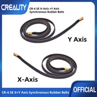 Creality CR-6 SE X-Axis +Y Axis Synchronous Rubber Belts 2GT Width 6mm Timing Opening Belt Fit CR6 SE 3d Printer Part Accessorie