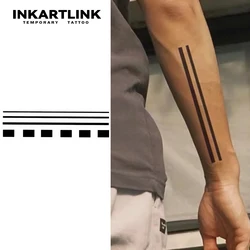 Armband temporary tattoo sticker, waterproof magic tattoo, lasts to 15 days fake tattoo, semi permanent tattoo