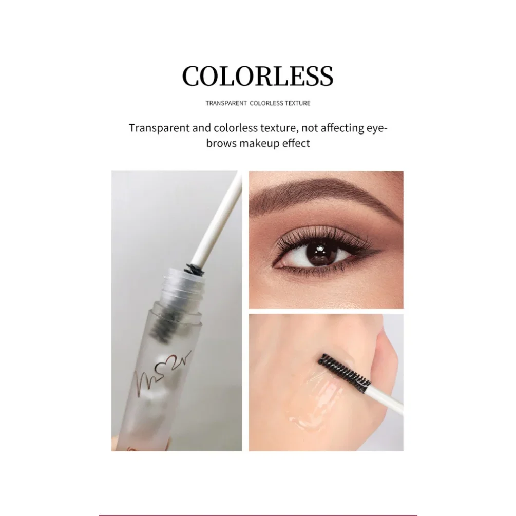 Cire coiffante durable pour sourcils, fixation de couleur, séchage rapide, étanche, résistante à l'huile, savon naturel pour coller les sourcils, liquide coiffant pour sourcils