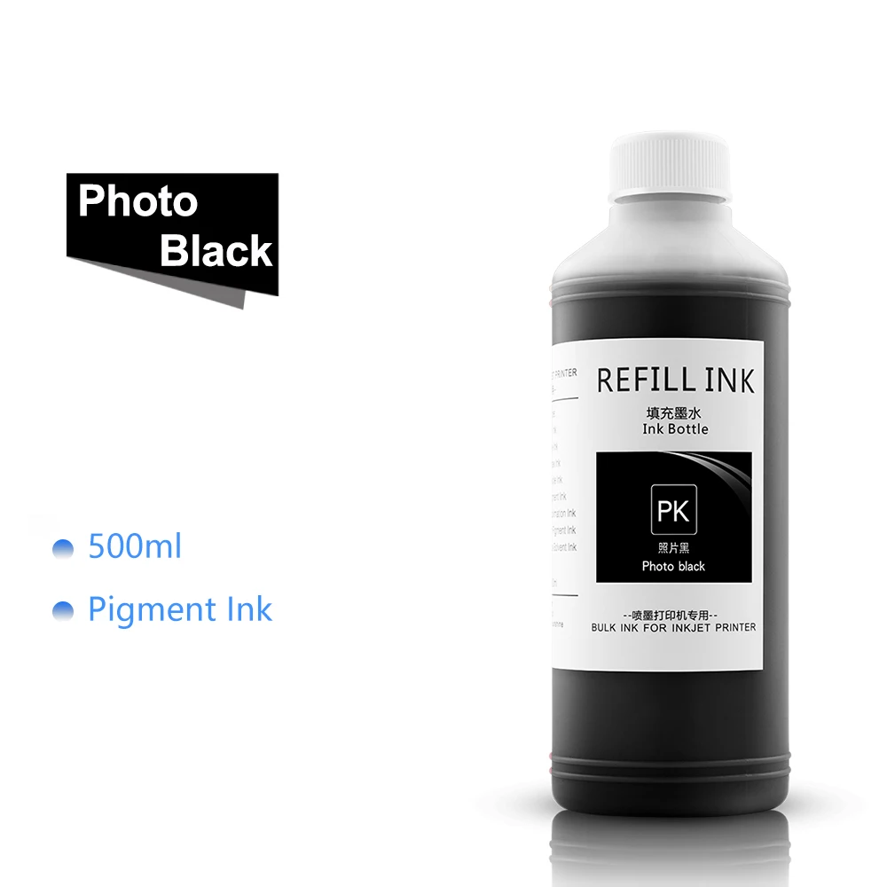 Imagem -04 - Impermeável Tinta Pigmentada para Epson Surecolor P700 P703 P704 P706 708 P900 P903 P904 P906 P908 Kit de Recarga de Tinta de Impressora 500ml 10