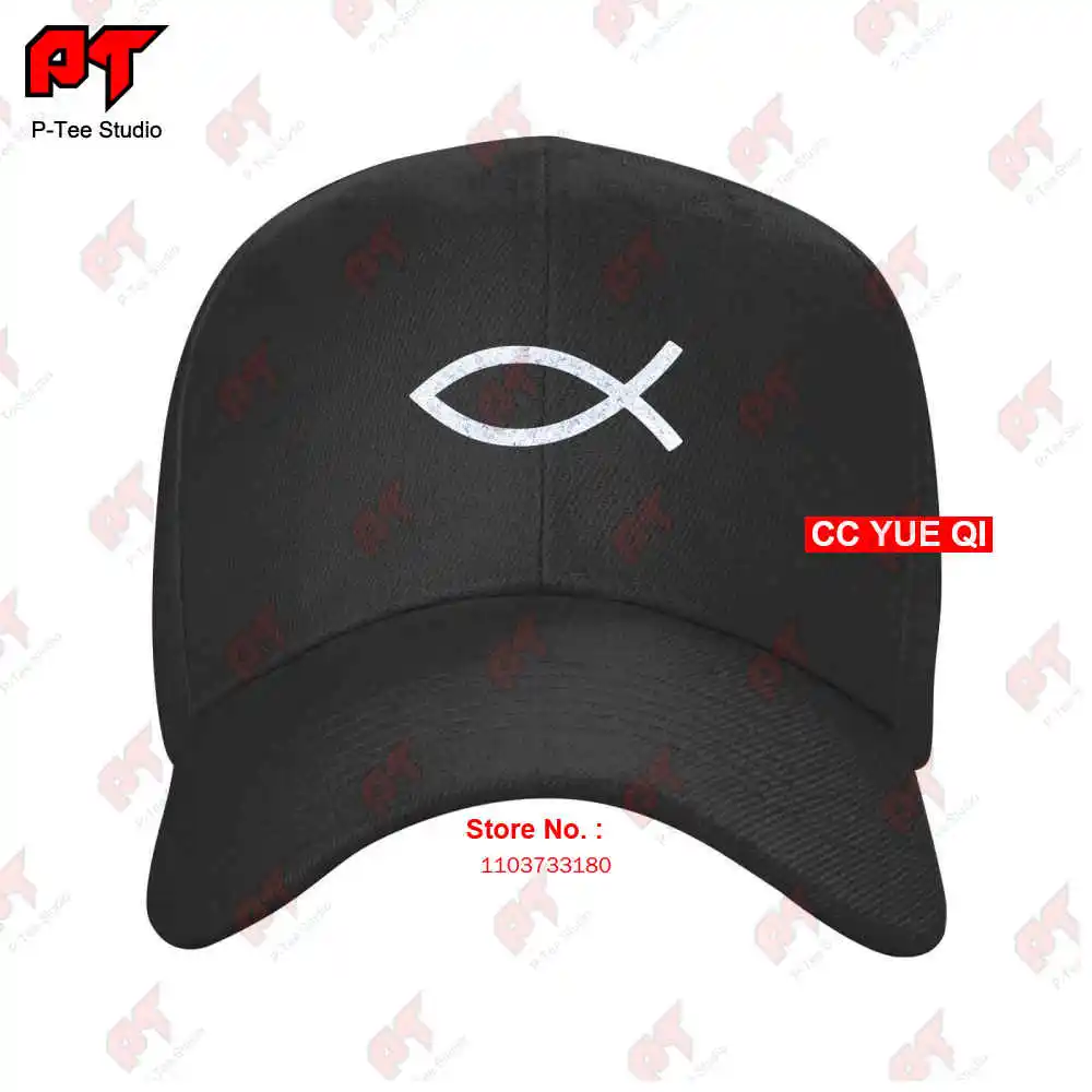 Ichtys God Jesus Fish Baseball Caps Truck Cap G6XJ