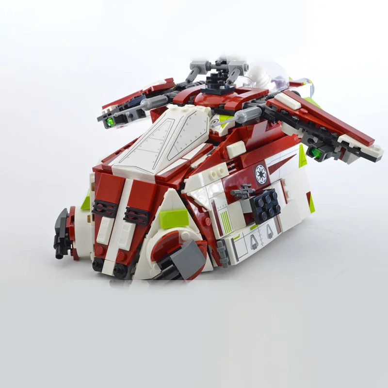 503 قطعة MOC جمهورية استنساخ المكوك ستار نموذج اللبنات العمارة اللعب DIY بها بنفسك فكرة الإبداعية الاطفال هدايا عيد الميلاد عيد الميلاد #2