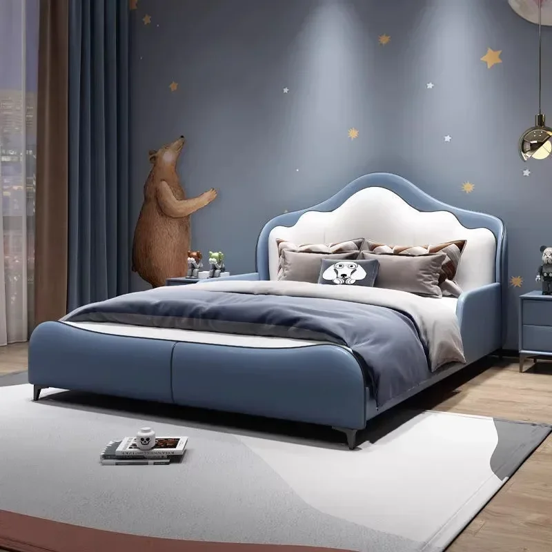 180x200cm Nordic Luxury King Size Bed Base Beds And Frames Double Bed King Size Bed Frames With Head Board Furniture For Home