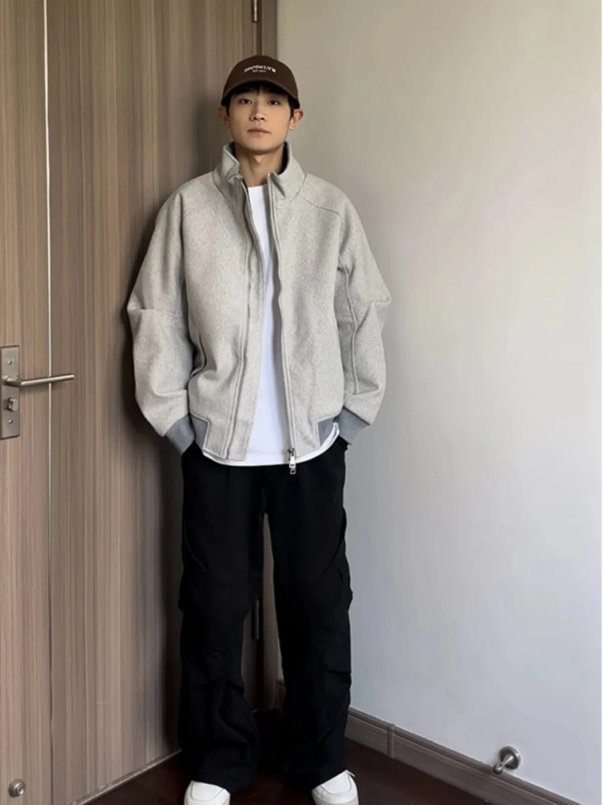 

Мужская утепленная куртка Cleanfit с коротким воротником-стойкой, осенне-зимняя, теплая, из полиэстера, на хлопковой подкладке, в ретро-американском стиле, базовая модель