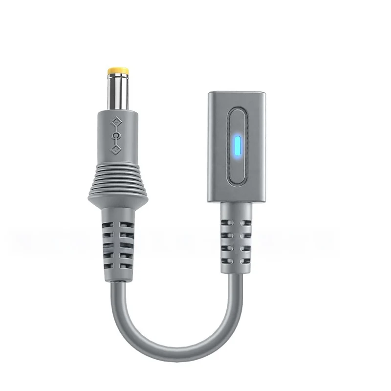 Für Sony PS1 PS2 70000 Sega Drive 2 Genesie 2 Ladekabel USB-C auf DC4.8X1.7mm Stecker Konvertierkabel 45W Typ-C Ladegerät Adapter
