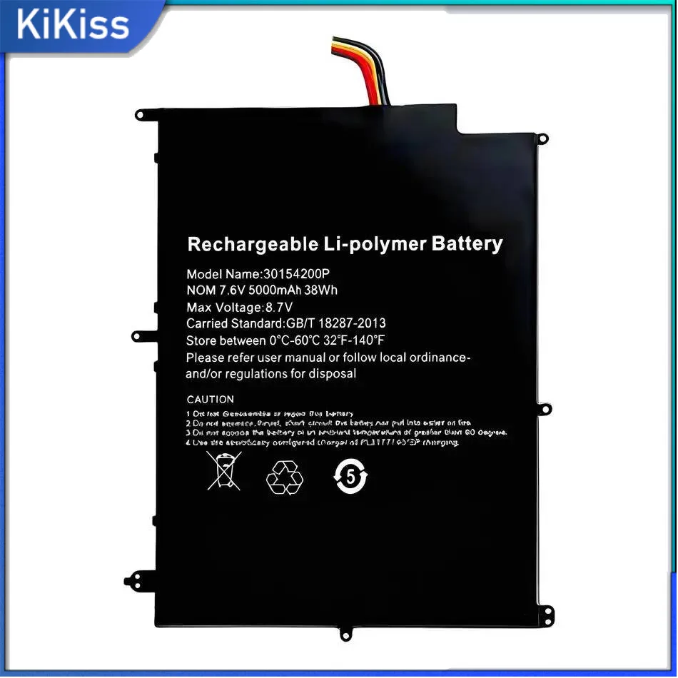 

Battery NB133 10 Lines 5000Mah For Irbis NB131 For Jumper Ezbook X4 For Bben N14W TH140A AK14 0154200P HW-3487265 31152200P