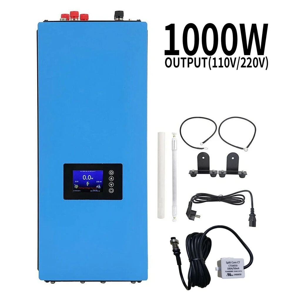 Imagem -03 - Wind Grid Tie Inverter com Lcd e Dump Load Resistor Mppt Pure Senoidal Wave para 3phase ac Output Wind Turbine 2265v 45-90v para Ac230v