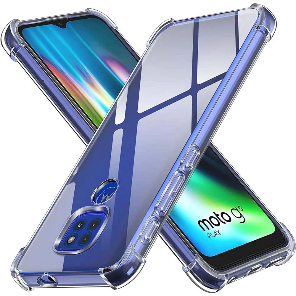 Case For Motorola Moto G9 Play Slim Fit Plastic TPU Protective Silicone Cover Phone Cases for Moto G71 5G G41 G100 G60 G9 Power