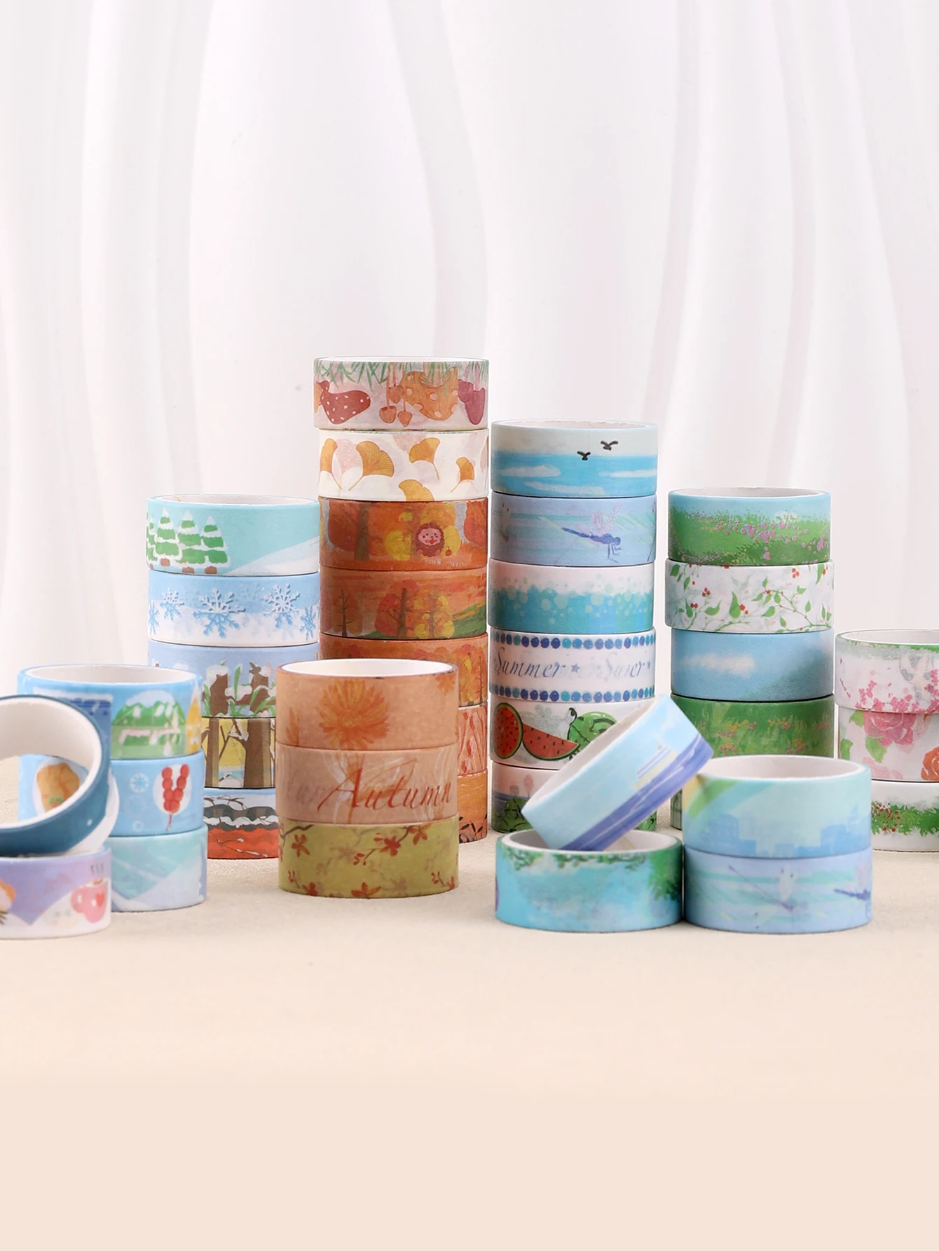 10Rolls/Box Four Se…