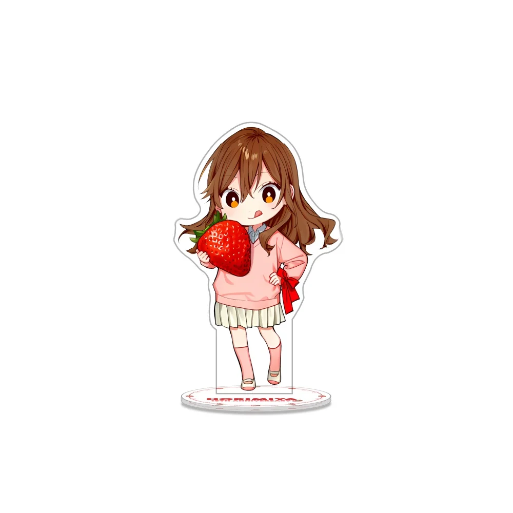 Horimiya acrylic stand keychain Hori Kyoko Miyamura Izumi Yuki Yoshikawa q version cute strawberry desktop decor