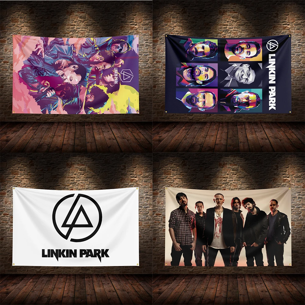 

3x5 Ft L-LinkinParks Flag Warrior Movie Poster Adventure Tapestry Background Yard Idea For Party Banner Table Wall Decoratio