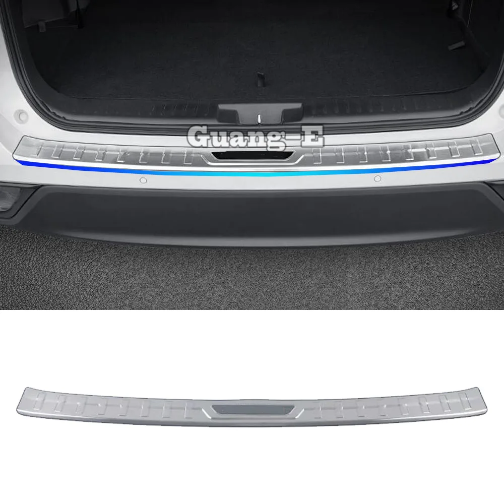 

Rear Trunk Outer Bumper Sill Plate Guard Trim for Toyota Highlander Kluger 2020 2021 2022 2023 2024 2025+Exterior Accessories