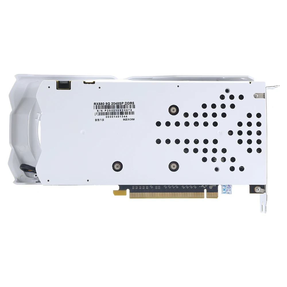 Kllisre Graphics Cards white RX 580 8GB GDDR5 GPU Video Card 256Bit 2048SP Computer RX580