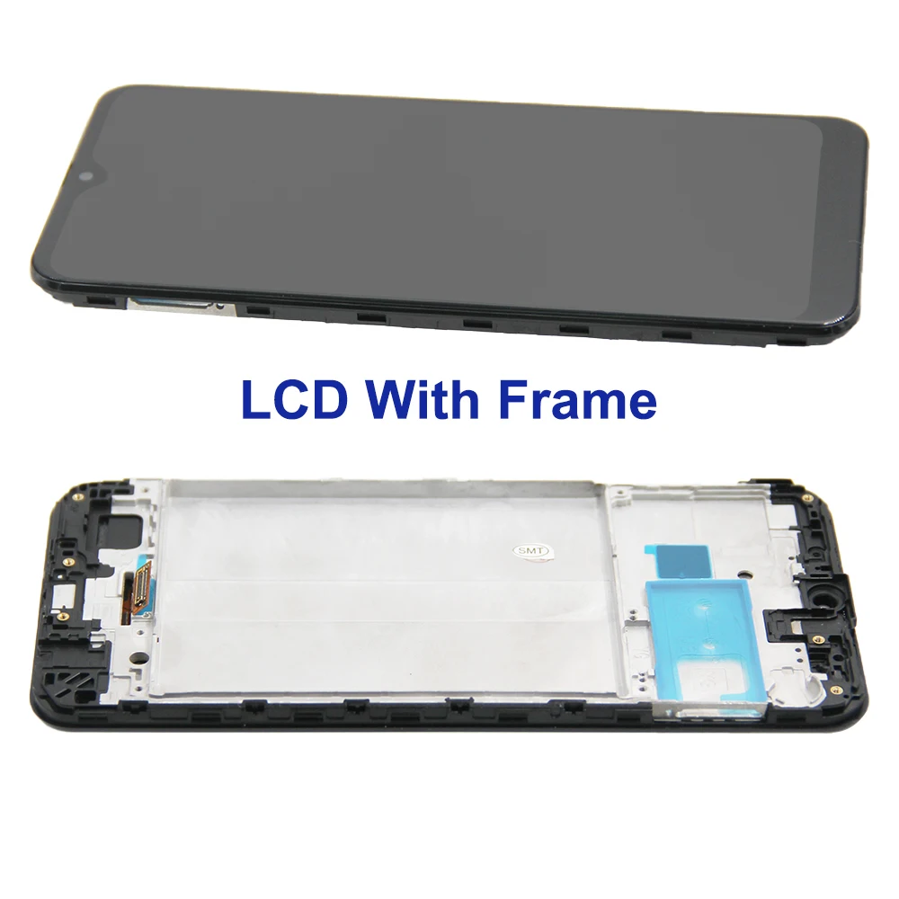 M30S Display Screen with Frame for Samsung Galaxy M30s Lcd Display Touch Screen Digitizer Assembly for Samsung M30s M307 M307F