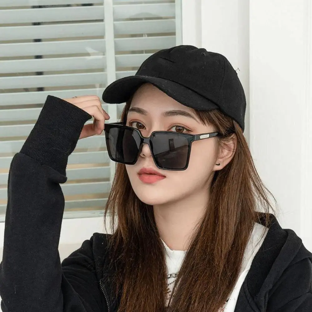 

Punk Square Frame Sunglasses Sun-Protective Street Style Driving Glasses Summer Accessories Outdoor UV Resistant Eyewear