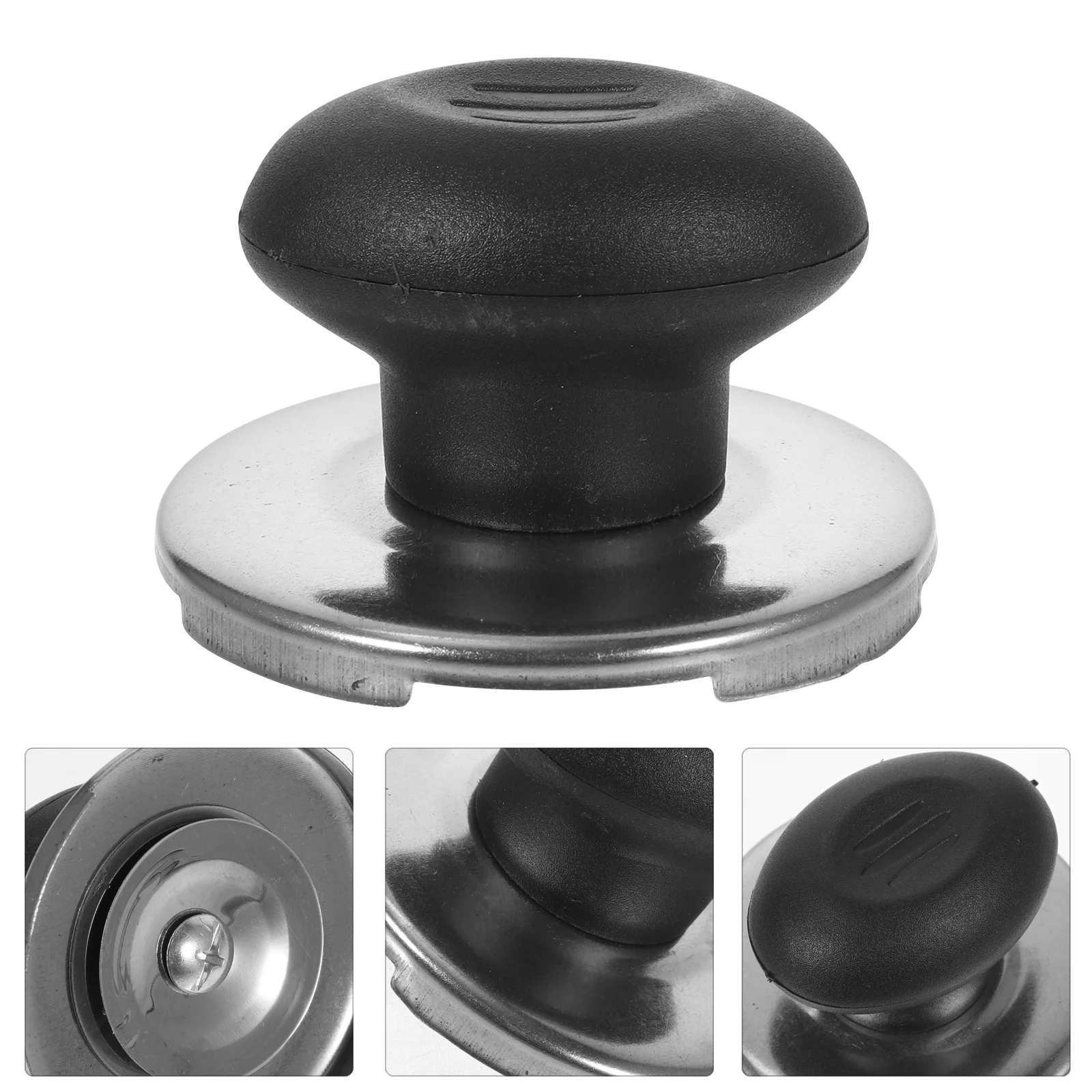 

2 Pcs Kettle Lid Teapot Whistle Knob Replacement Handle Electric Handles Water Kettles Metal Cover Flute
