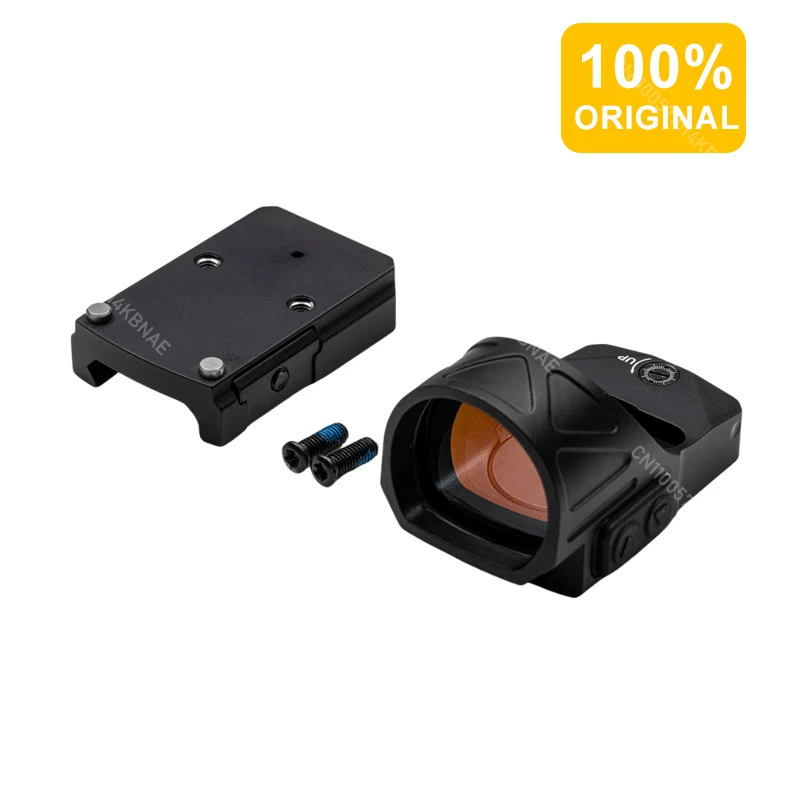 Original GIDEON OEMGA Red Dot Sight Parallax Free R*R Footprint Cut for Pistol Handgun Rifle Scope w/1913 Picatinny Rail Mount