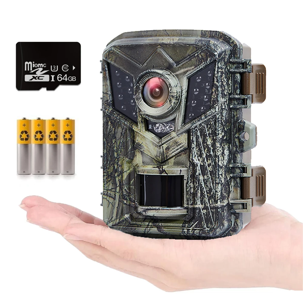 

DL006 Mini Hunting Camera 16MP 1080P HD Wild Trail Infrared Night Vision Outdoor Motion Activated Trigger Scouting Photo Traps