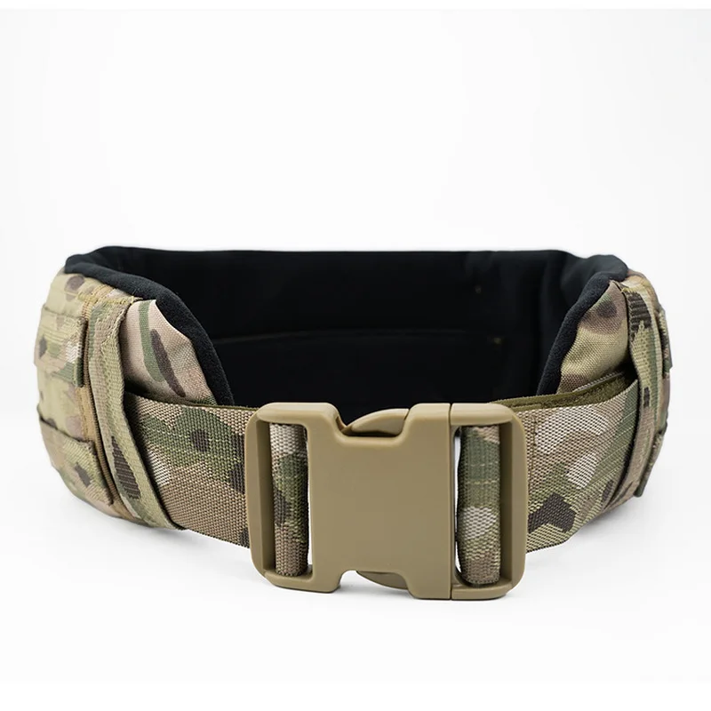 Camouflage Outer Belt Waist Protection Multifunctional MOLLE AVS Tactical Belt with Shock-proof Pad ATFG RG