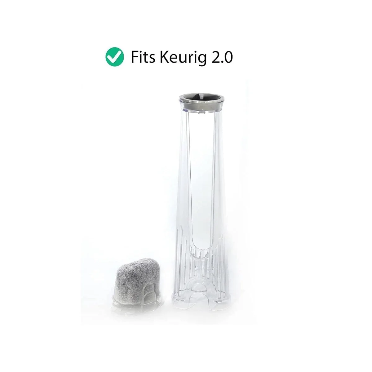 يتضمن فلتر القهوة لأجزاء ماكينة صنع القهوة 2.0 وK-Slim حامل فلتر خزان جانبي وخراطيش فلتر مياه