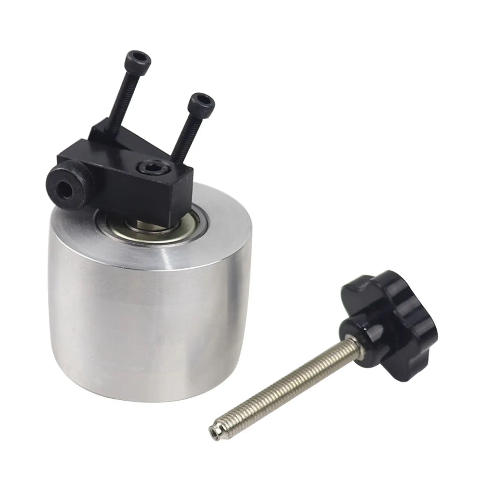 

φ68X50mm Belt Grinder Adjustment Wheel, Aluminum Alloy 6301 Bearing Driving Synchronous Wheel for Sanding Machine Woodworking