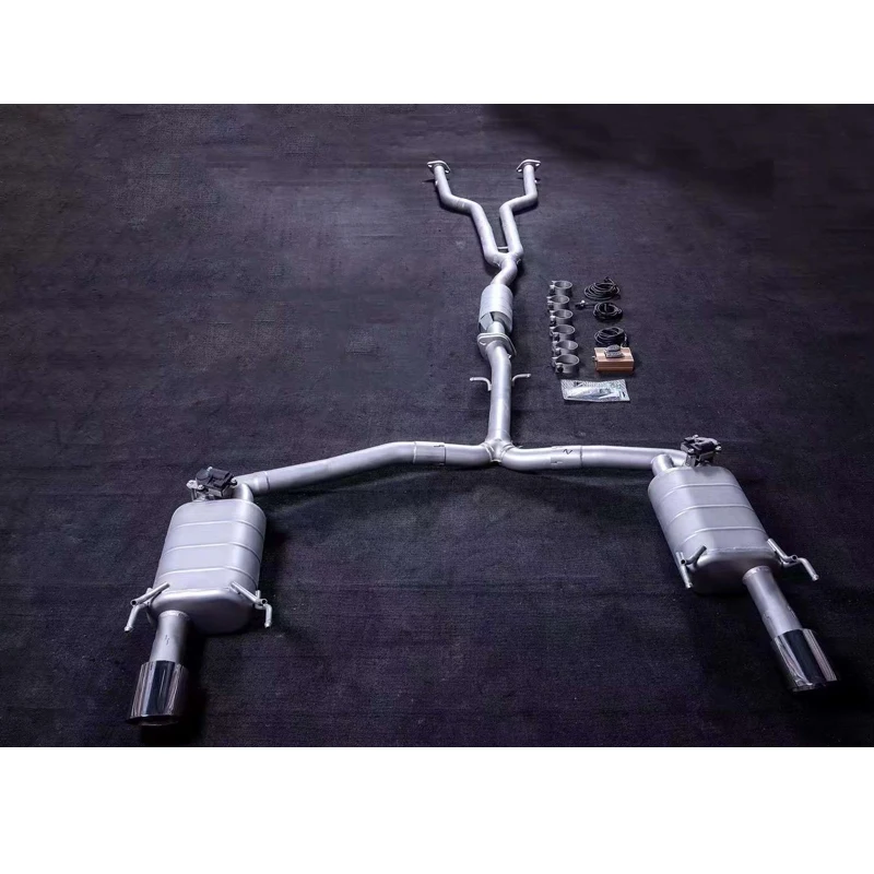 GFC EXHAUST SYSTEM/EXHAUST MUFFLER:For Mark X，Catback，performance turning valve exhaust system，Stainless Steel 304