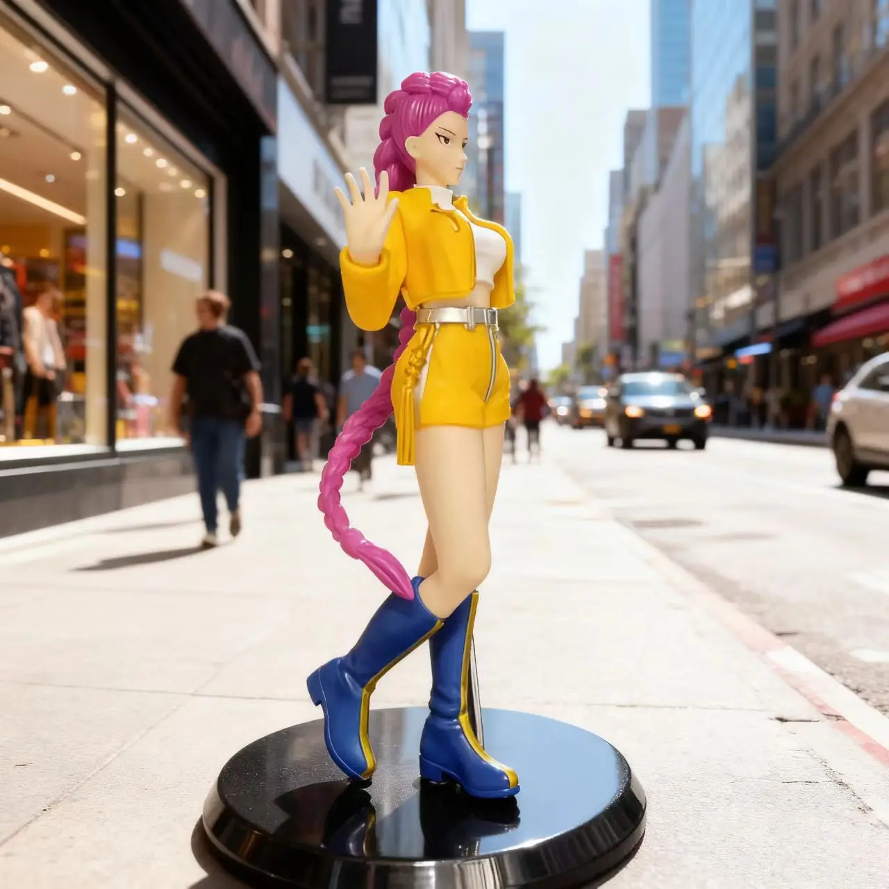 Figurki anime Demon Hunters Kpop 2025, urocze figurki akcji z ruchomymi stawami z PVC, modele lalek, zabawki, prezenty urodzinowe dla dzieci, dekoracje.