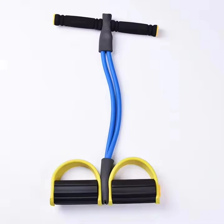 Fitness Übung Zugseil Langlebig Lila Yoga Pull up Seil Rohr Pedal Widerstand Band Sitzen Zugseil