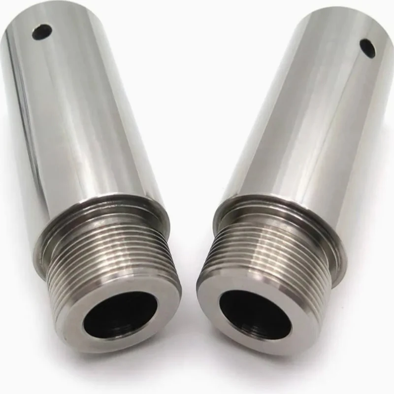 Custom Made CNC Machining Stainless Steel Chrome Plated Fork Tube Extensions