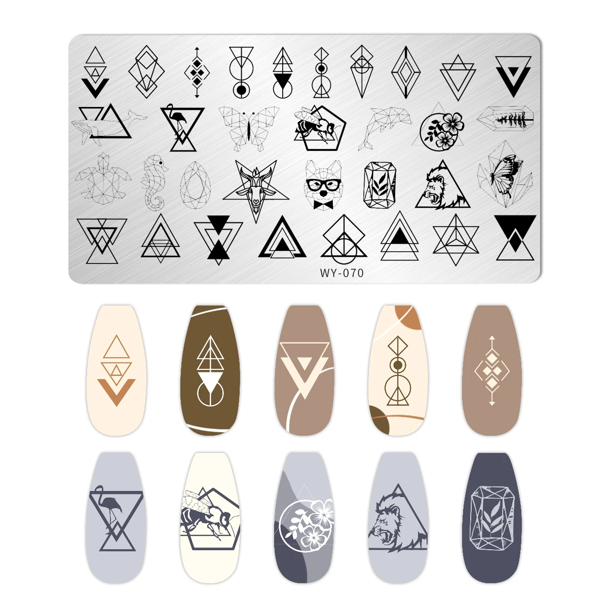 Placas de estampado para uñas  - 3D Printing Templates Free reseña y precio