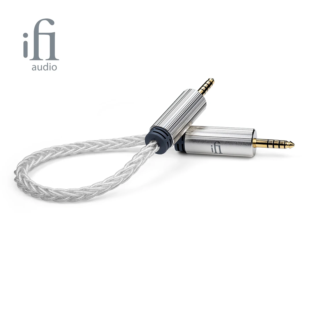 iFi Official 4.4 to 4.4 cable Balanced Pair Turn Line Hifi High End OFHC Silver Plated Custom Structure Signal Transmission Line