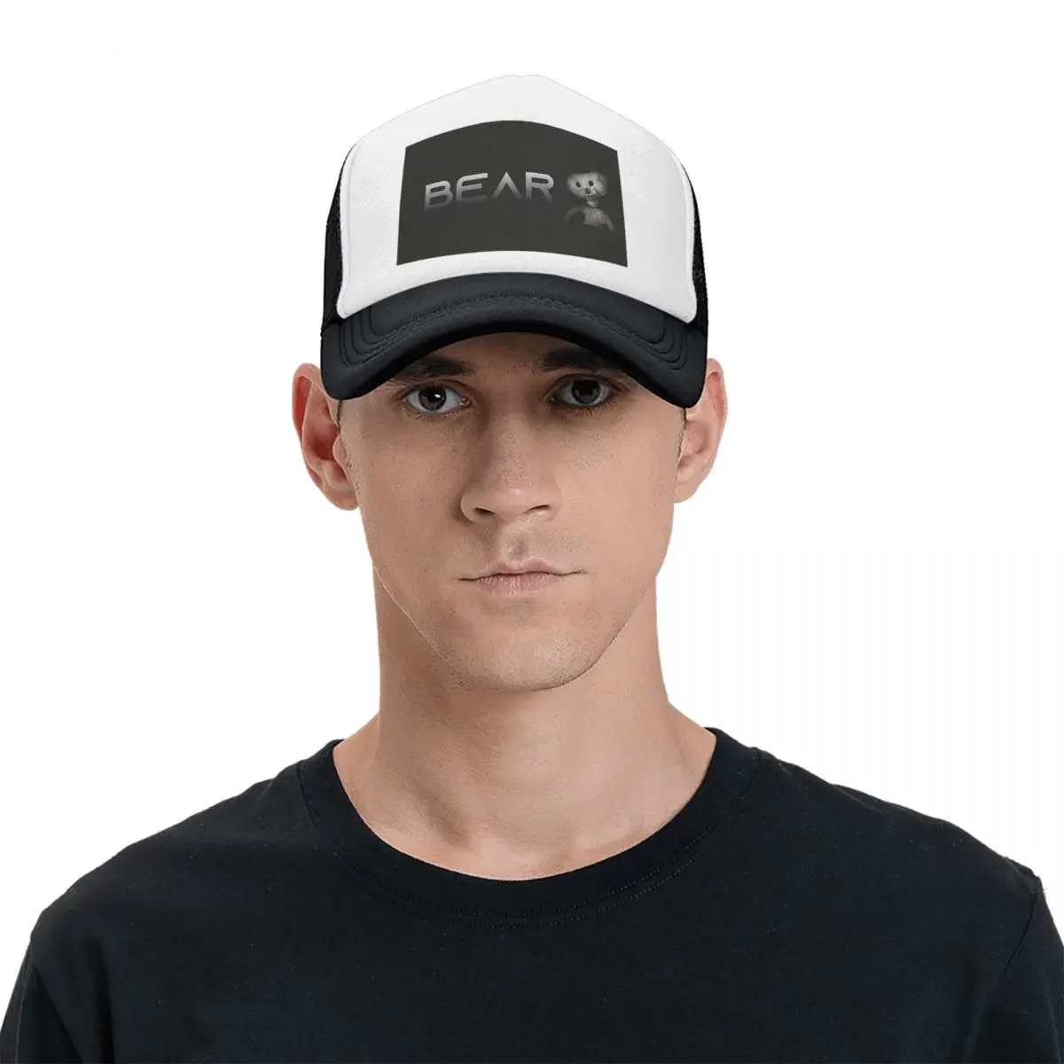 Bear Alpha Cap Casual Mesh Baseball Caps Adjustable Hat Hip Hop Summer Unisex Baseball Hats